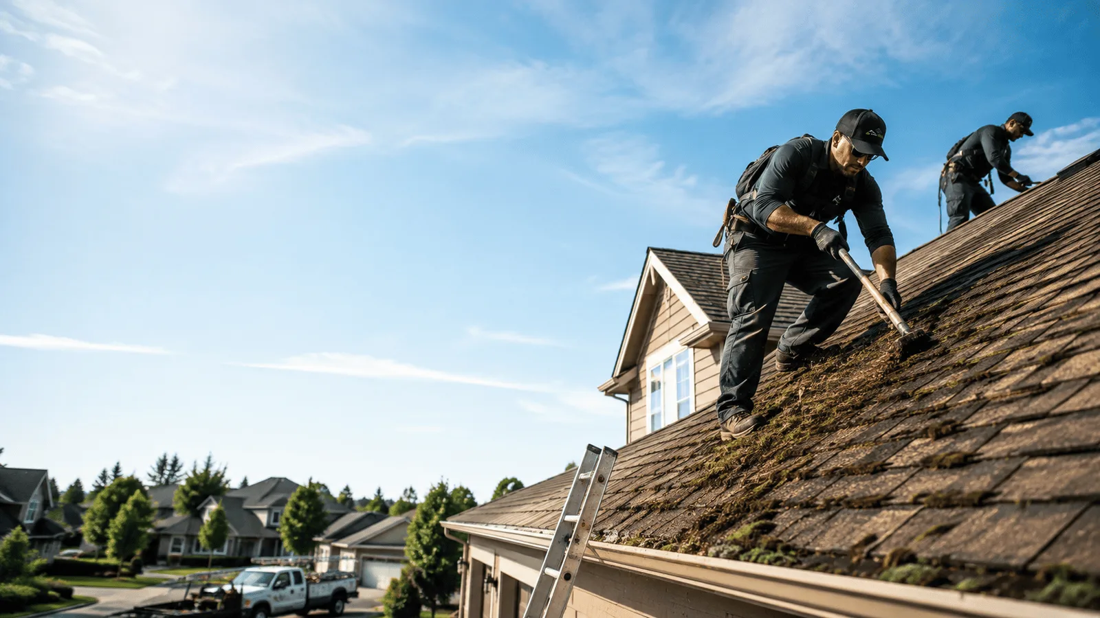 Roof Moss Removal in Coyote, NM near me